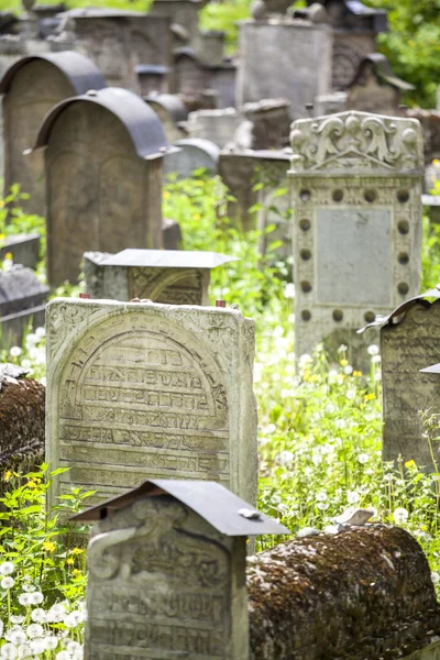 Cimitirul evreiesc — Fotografie, imagine de stoc
