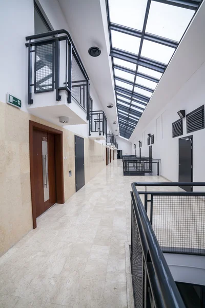 Modern corridor in apartment house — Stock Photo, Image