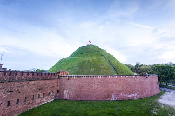 Kosciuszko högen i krakow, Polen — Stockfoto