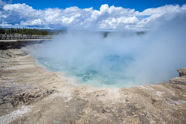 Yellowstone national park, utah, Stany Zjednoczone Ameryki — Zdjęcie stockowe