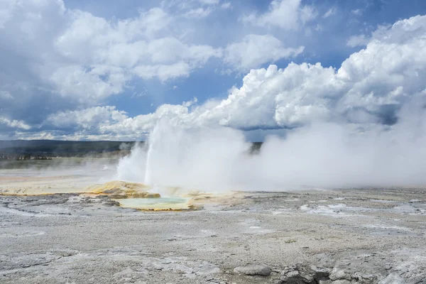 Yellowstone national park, utah, Stany Zjednoczone Ameryki — Zdjęcie stockowe