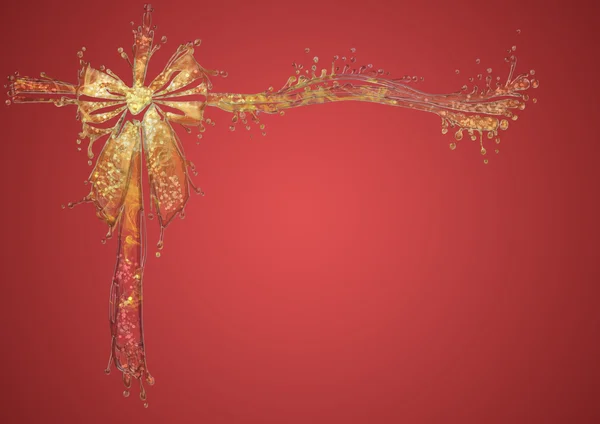 Christmas ribbon — Stock Photo, Image