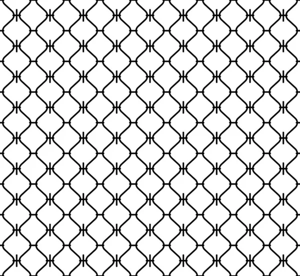 Kusursuz geometrik desen. Siyah renkli şekiller.