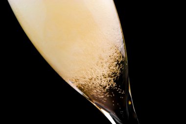 köpüklü şampanya flüt