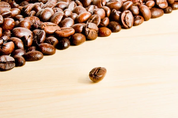 Dettaglio del chicco di caffè — Foto Stock
