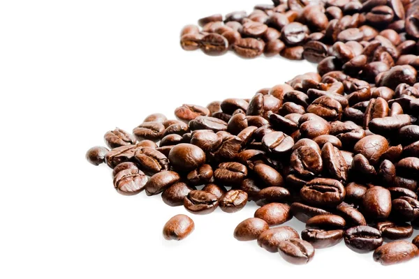 Fresh italian roast coffee beans — Stock Photo, Image