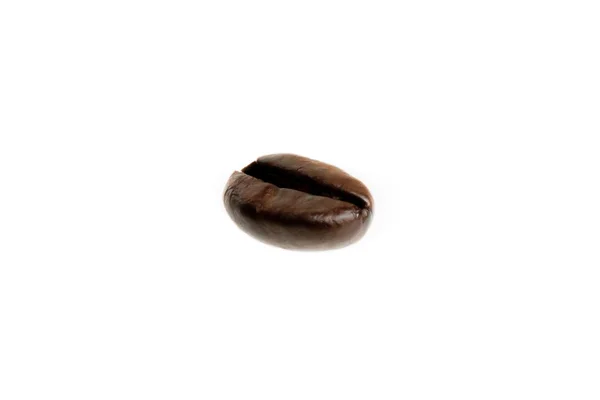 Detalhe do grão de café isolado — Fotografia de Stock