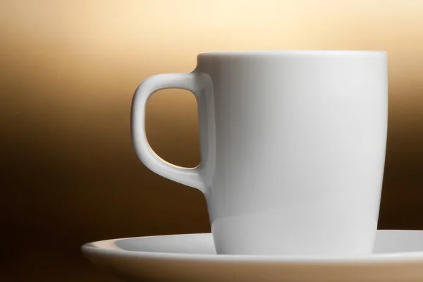Tasse Kaffee mit Platz für Text — Stockfoto
