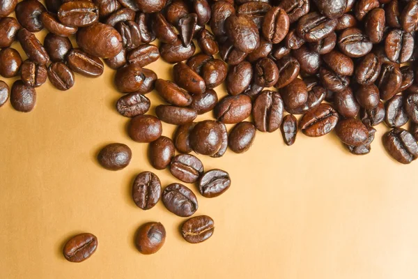 A lot of coffee beans — Stock Photo, Image