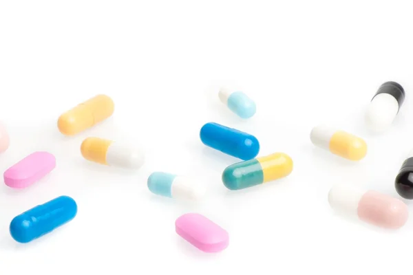 A lot of medical pills — Stock Photo, Image