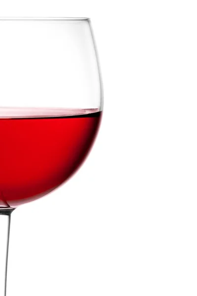 Half glass of red wine — Stock Photo, Image