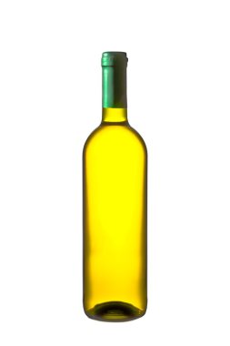 beyaz şarap şişesi