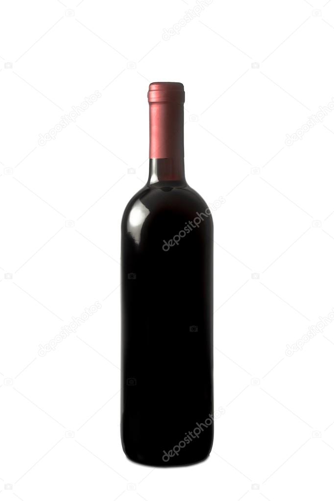 red wine bottle