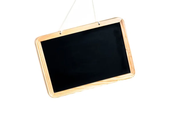 Empty school blackboard tilted — Stock Photo, Image