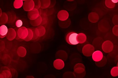 Kırmızı ve pembe yuvarlak bokeh arka plan