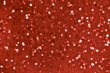 Kırmızı bokeh doku