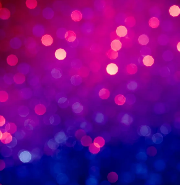 Abstract blue and violet circular bokeh background — Stock Photo, Image