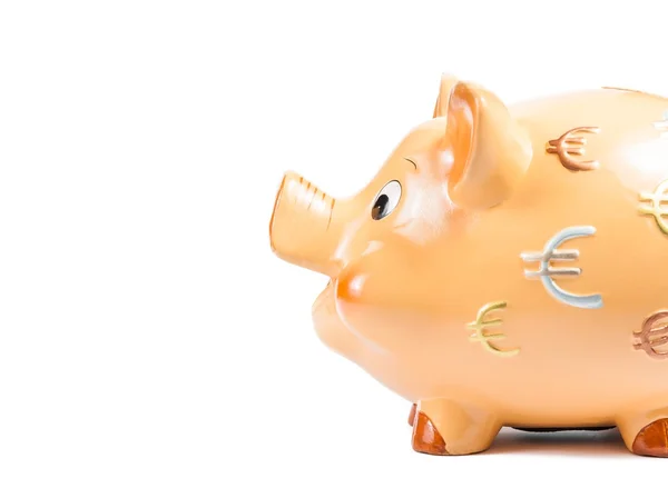 Detail of piggy bank, concept for business and save money — Stock Photo, Image