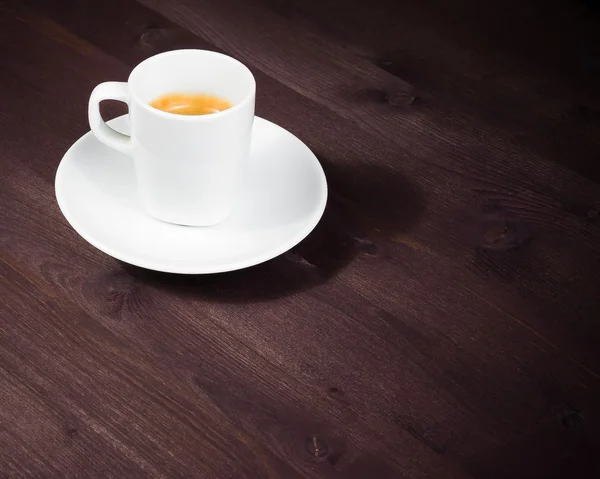 Cup of italian espresso coffee — Stock Photo, Image