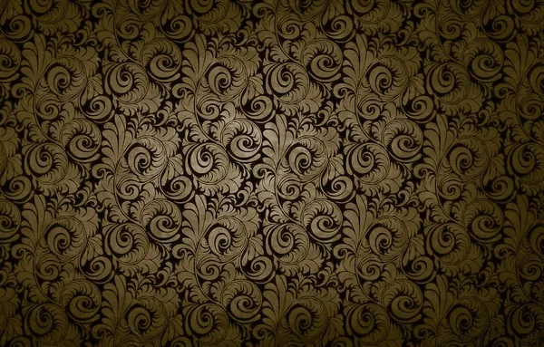 Golden victorian vintage background — Stock Photo, Image