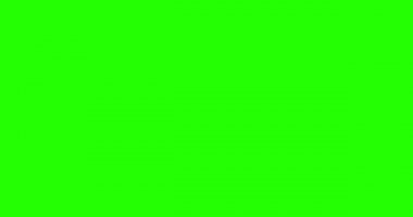 Soyut boya fırçası vuruşu şekli beyaz mürekkep akışı ve krom anahtar yeşil ekranda yıkanma, mürekkep sıçraması