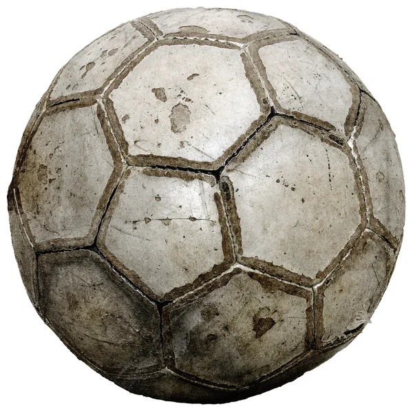 Vintage soccer ball — Zdjęcie stockowe