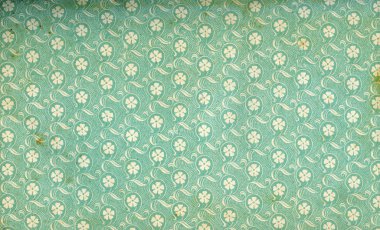 Used floral vintage wallpaper clipart