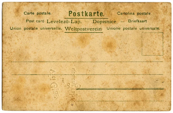 Carte postale Vintage — Photo