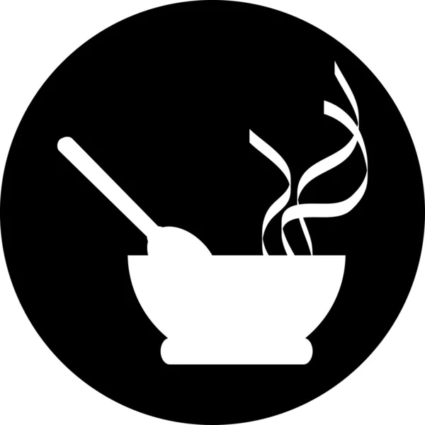 Kapelusz kucharz z noża i widelca wektor znak — Wektor stockowy