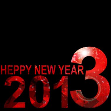 Yeni Yıl 2013 vektörü