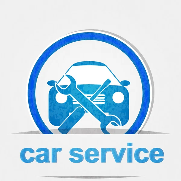 Icono de servicio de coche — Vector de stock