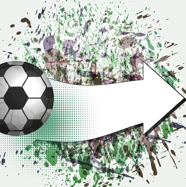 Futbol tasarım arka plan — Stok Vektör