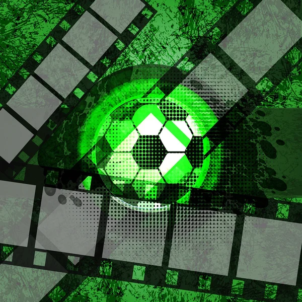 Soccer fond de conception — Image vectorielle