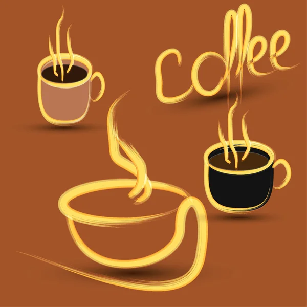 Café — Archivo Imágenes Vectoriales