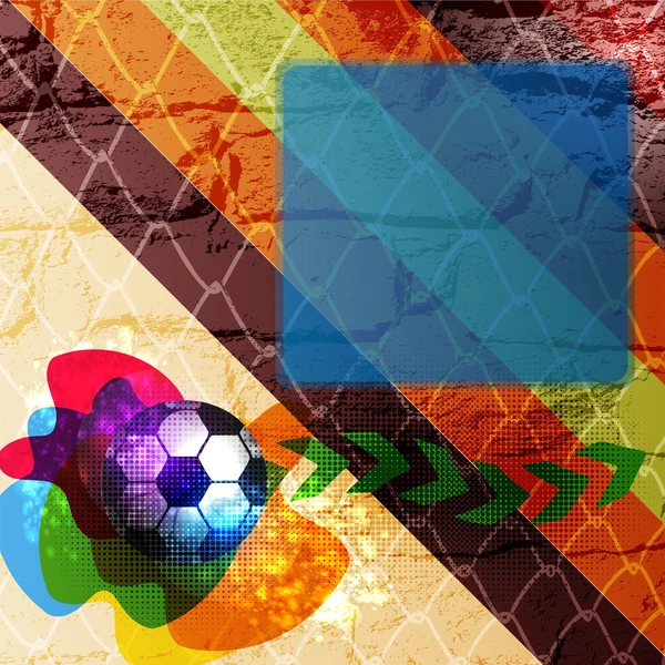 足球设计背景 — 图库矢量图片