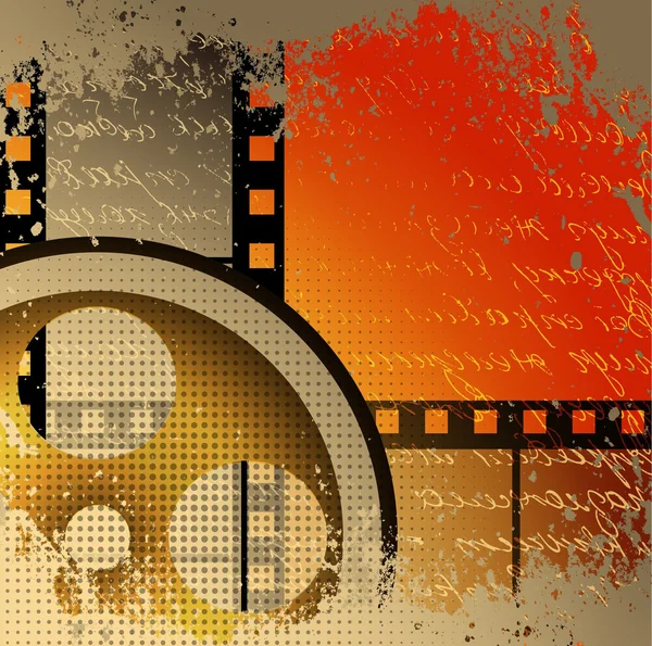 Grunge filmstrook — Stockvector