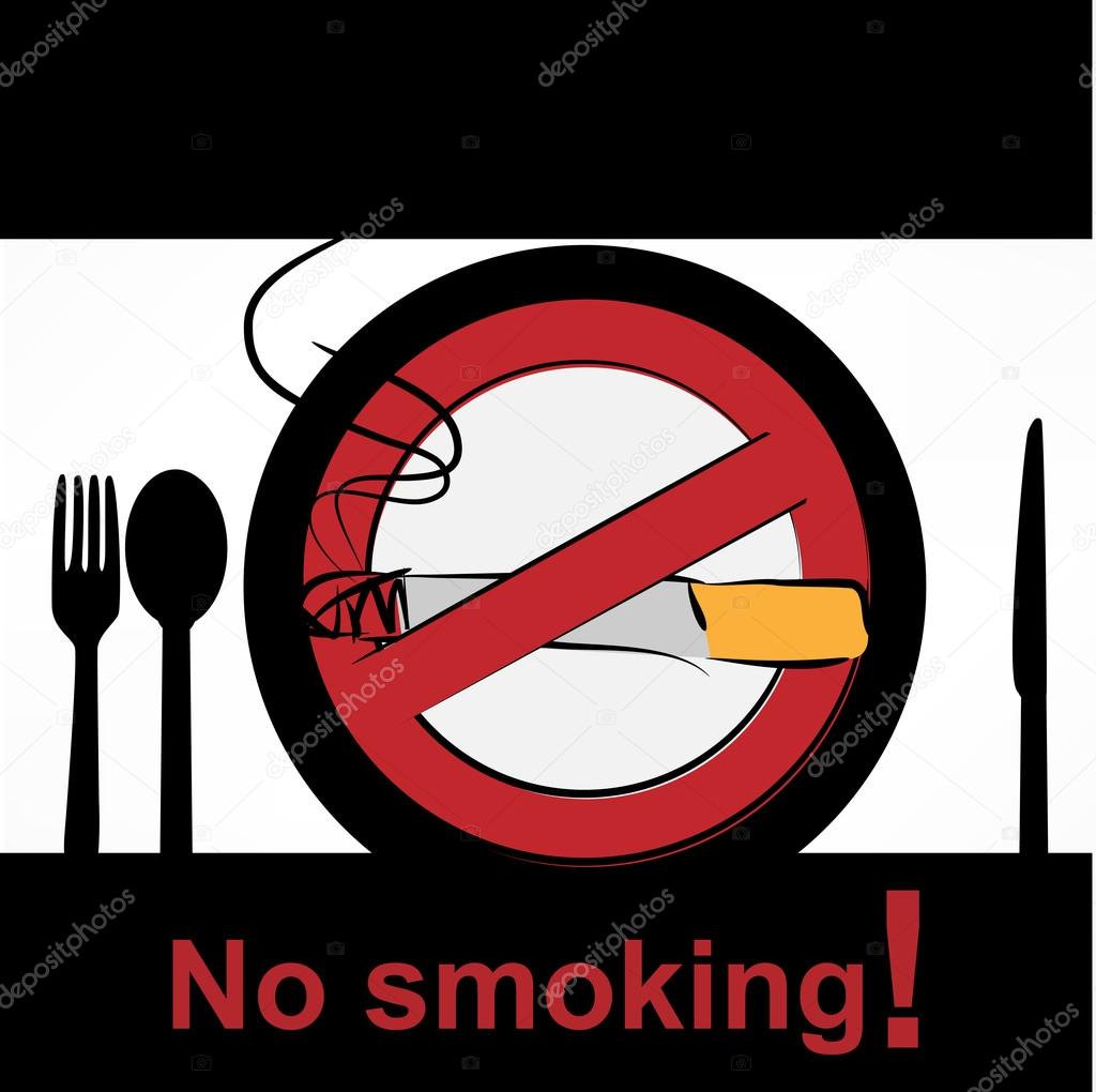No smoking in dining room