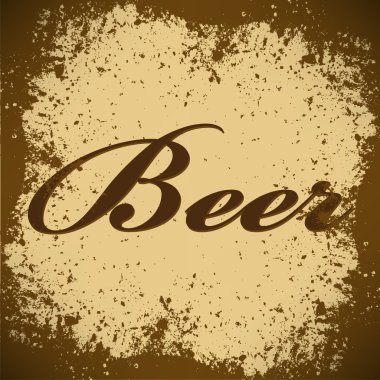 bira VINTAGE poster vektör