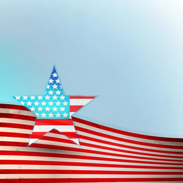 USA flag — Stock Vector