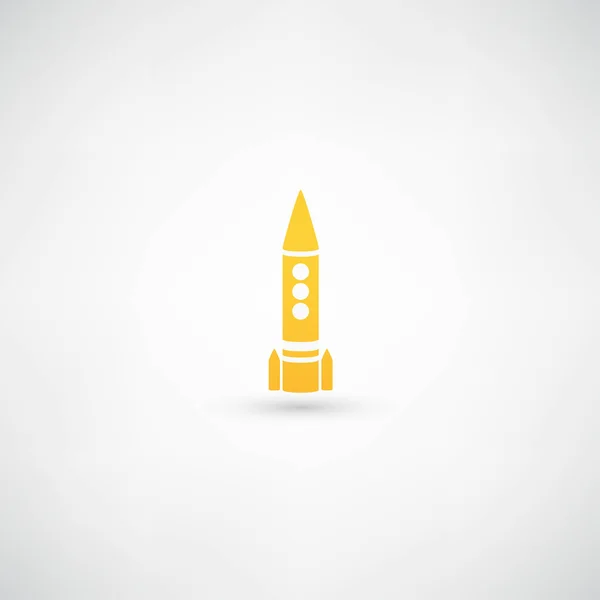 Rocket icon — Stock Vector