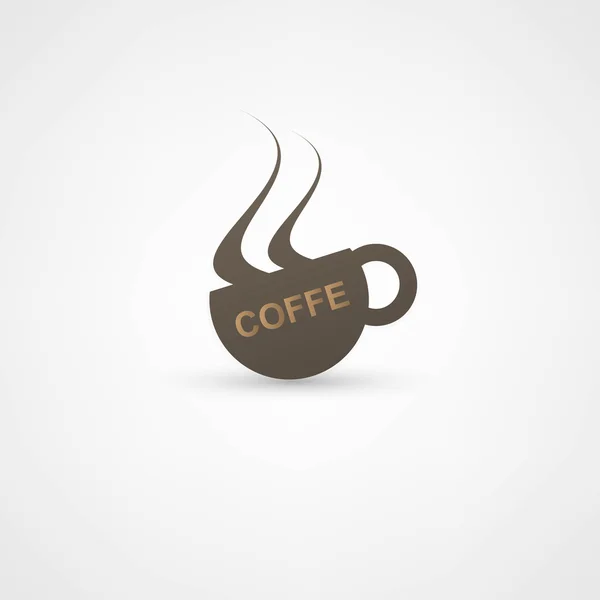 Значок чашки кофе — стоковый вектор