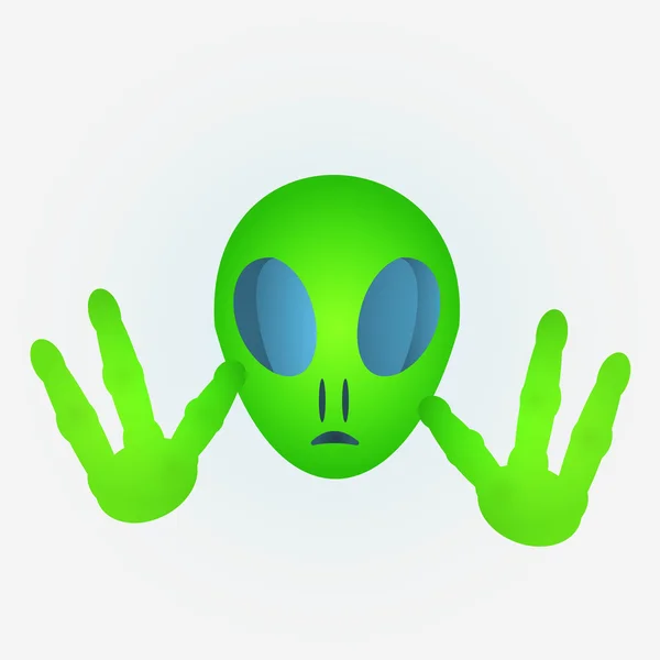 Alien icon — Stock Vector