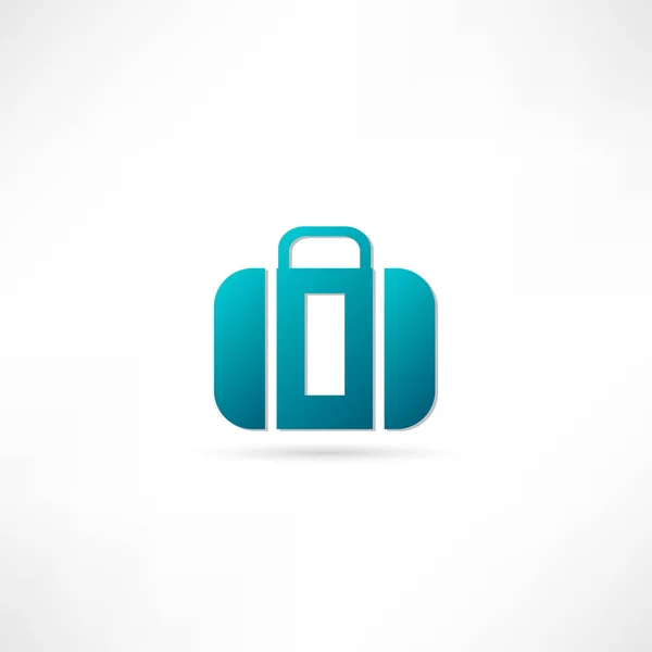 Suitcase icon — Stock Vector