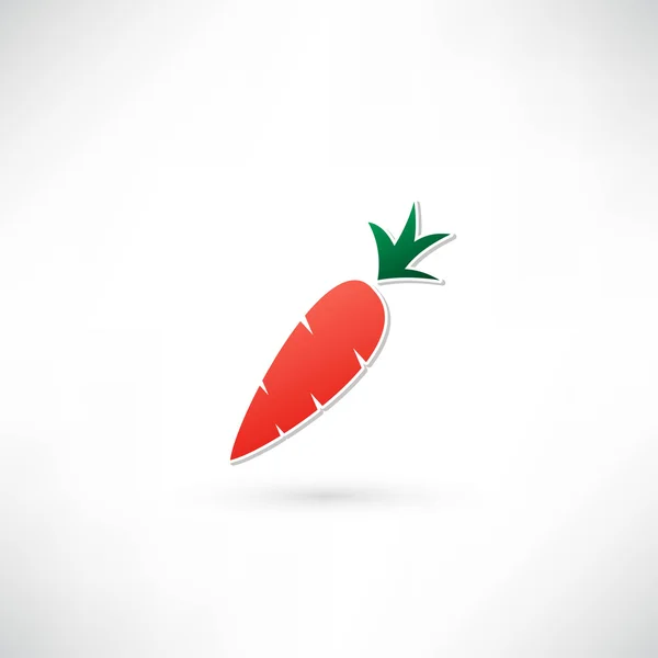 Carrot Icon — Stock Vector