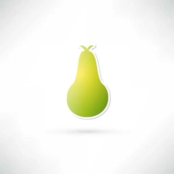 Pear icon — Stock Vector