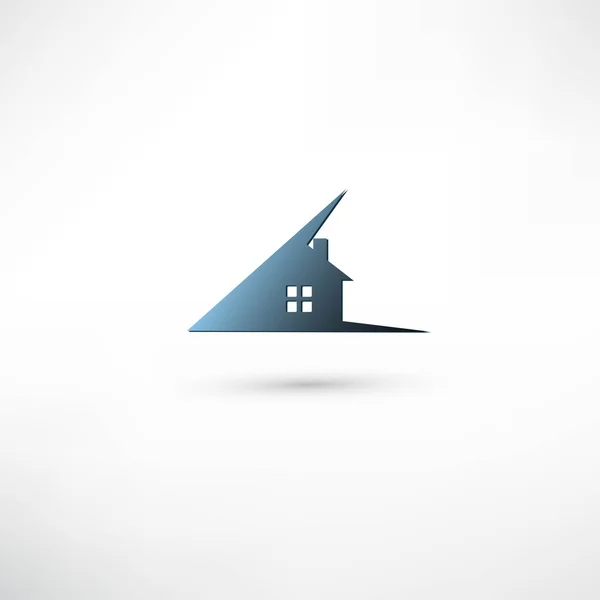 Diseño de concepto inmobiliario . — Vector de stock