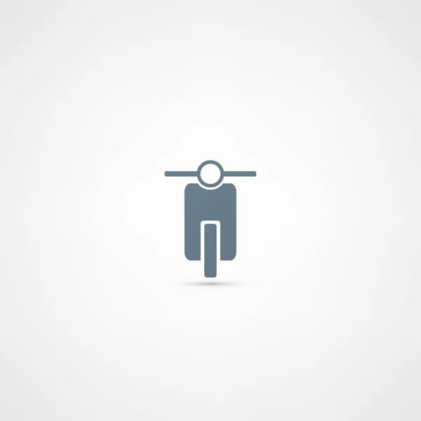 Motorcykel ikon – Stock-vektor