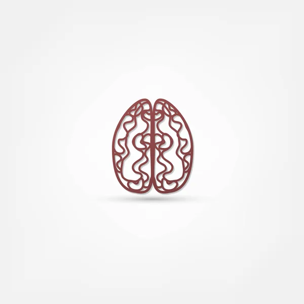 Brain icon — Stock Vector