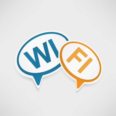 WiFi Bölgesi konuşma baloncukları