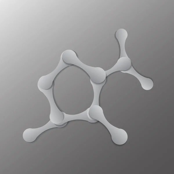 Молекулярная икона — стоковый вектор
